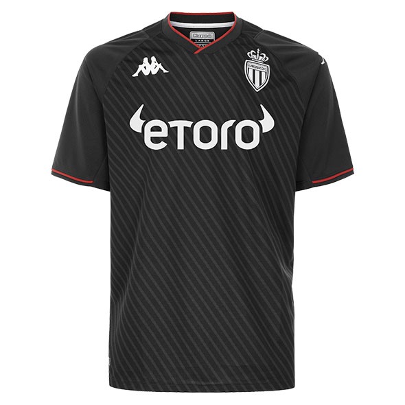 Tailandia Camiseta AS Monaco Segunda 2021-2022 Negro